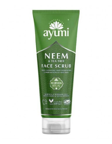 Ayumi Naturals Neem And Tea Tree Face Scrub Ayumi Naturals Neem And Tea Tree Face Scrub