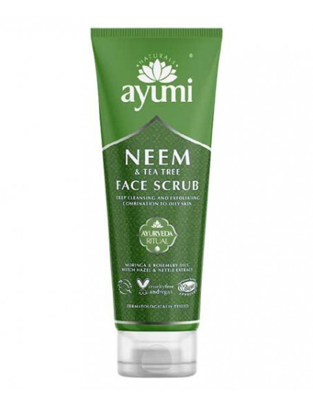 Ayumi Naturals Neem And Tea Tree Face Scrub Ayumi Naturals Neem And Tea Tree Face Scrub