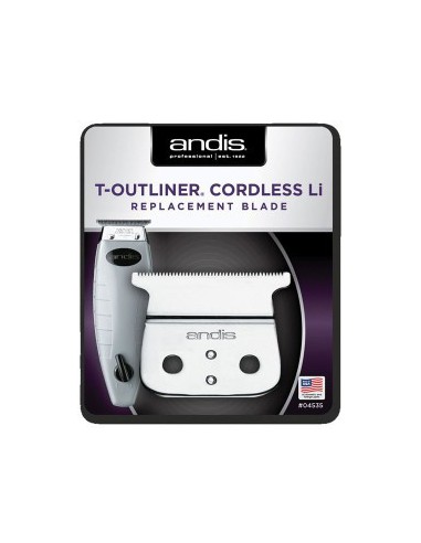 Andis T Outliner Cordless Li Replacement Blade 04535