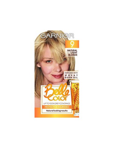 Belle Color Creme Permanent 9 Natural Light Ash Blonde Belle Color Creme Permanent 9 Natural Light Ash Blonde