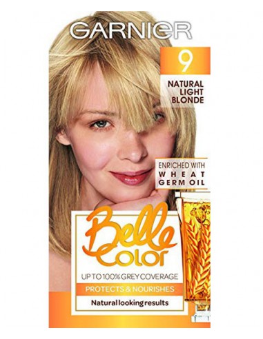 Belle Color Creme Permanent 9 Natural Light Ash Blonde Belle Color Creme Permanent 9 Natural Light Ash Blonde