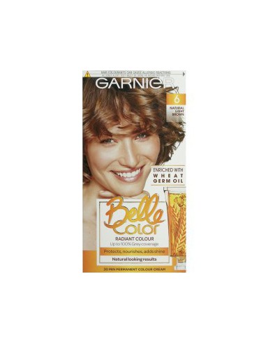 Belle Color Creme Permanent 6 Natural Light Brown