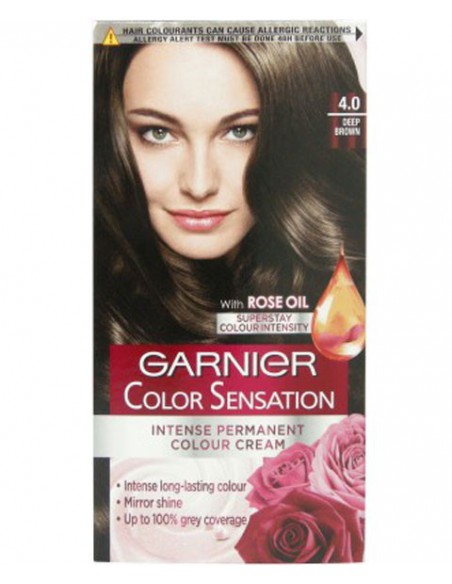 Color Sensation Intense Permanent Colour Cream Deep Brown 4.0 Color Sensation Intense Permanent Colour Cream Deep Brown 4.0