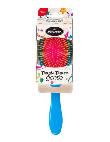 Denman Tangle Tamer Gentle Brush Blue Denman Tangle Tamer Gentle Brush Blue