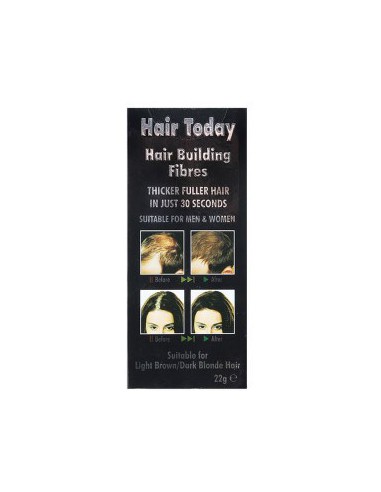 Hair Today Hair Building Fibres For Brown And Dark Blonde Hair