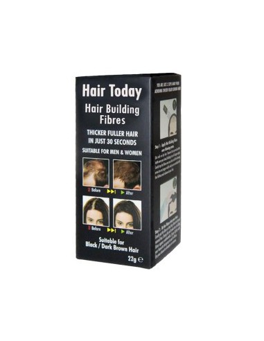 Hair Today Hair Building Fibres For Black And Dark Brown Hair Hair Today Hair Building Fibres For Black And Dark Brown Hair