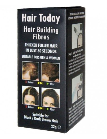 Hair Today Hair Building Fibres For Black And Dark Brown Hair Hair Today Hair Building Fibres For Black And Dark Brown Hair