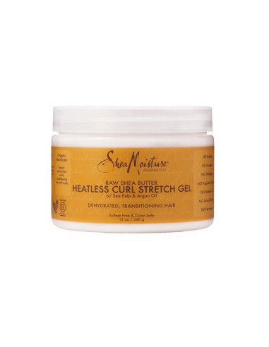 Raw Shea Butter Heatless Curl Stretch Gel