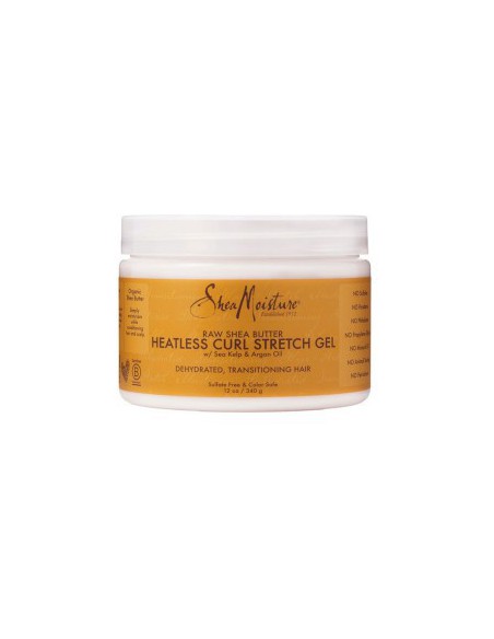 Raw Shea Butter Heatless Curl Stretch Gel Raw Shea Butter Heatless Curl Stretch Gel