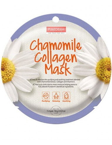 Purederm Chamomile Collagen Mask Purederm Chamomile Collagen Mask