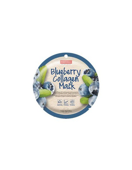 Purederm Blueberry Collagen Mask Purederm Blueberry Collagen Mask