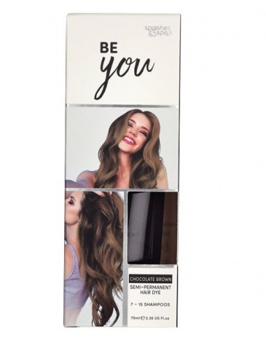 Be You Chocolate Brown Semi Permanent Hair Dye Be You Chocolate Brown Semi Permanent Hair Dye