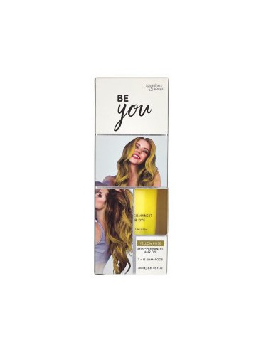 Be You Yellow Rose Semi Permanent Hair Dye