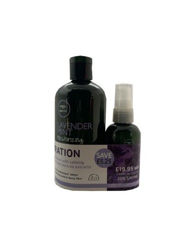 Lavender Hydration Mint Moisturising Shampoo And Leave In Spray