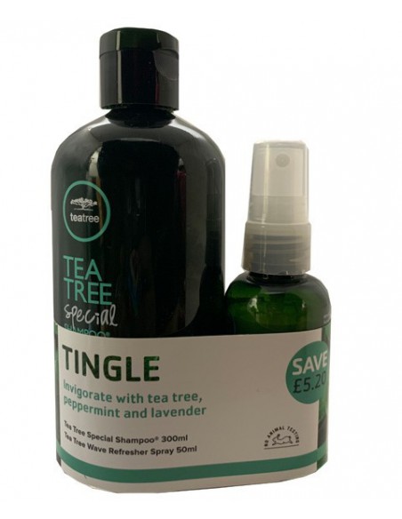Tea Tree Special Tingle Shampoo And Refresher Spray Tea Tree Special Tingle Shampoo And Refresher Spray