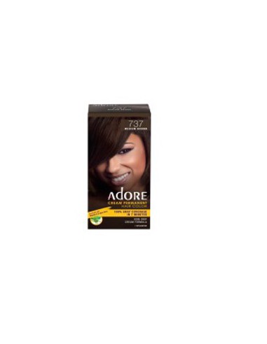 Adore Cream Permanent Hair Color Medium Brown 737