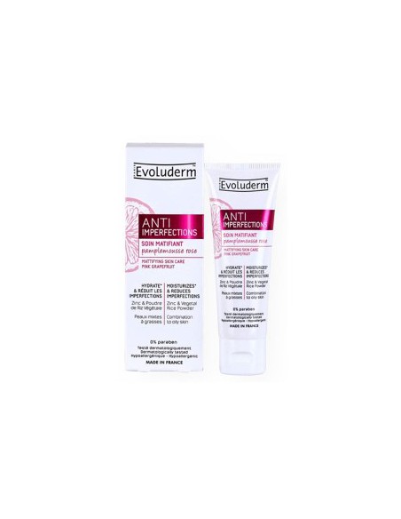 Anti Imperfections Mattifying Skin Care With Pink Grapefruit