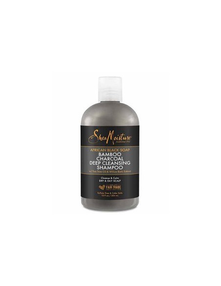 African Black Soap Bamboo Charcoal Balancing Shampoo