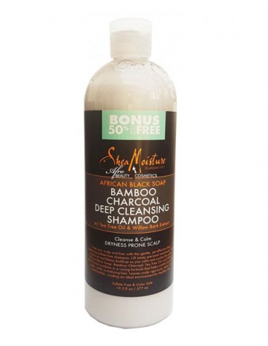 African Black Soap Bamboo Charcoal Balancing Shampoo
