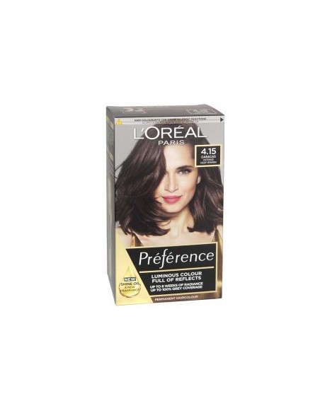 Preference Infinia Permanent Color 4.15 Caracas Iced Chocolate Preference Infinia Permanent Color 4.15 Caracas Iced Chocolate