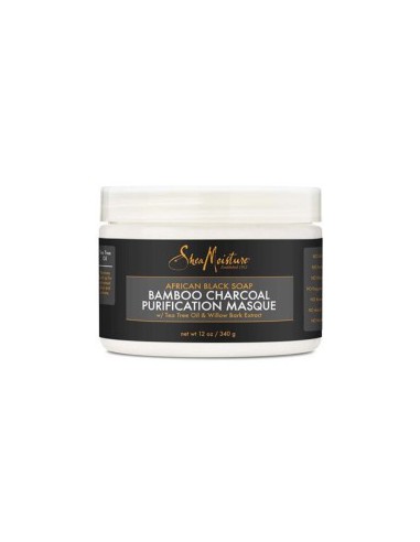 African Black Soap Bamboo Charcoal Purification Masque