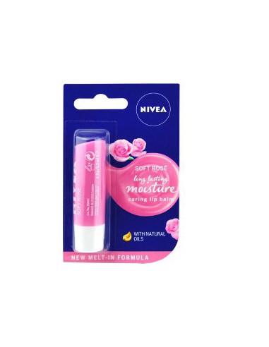 Soft Rose Moisture Caring Lip Balm