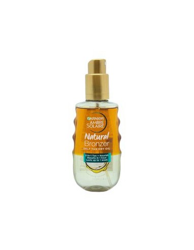 Ambre Solaire Natural Bronzer Self Tan Dry Oil With Coconut Oil