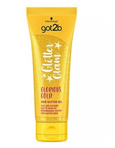 Got2b Glitter Glam Glorious Gold Hair Glitter Gel Got2b Glitter Glam Glorious Gold Hair Glitter Gel