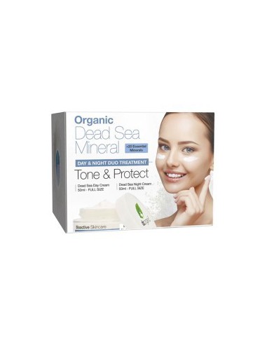Dead Sea Mineral Tone And Protect Duo Treatment