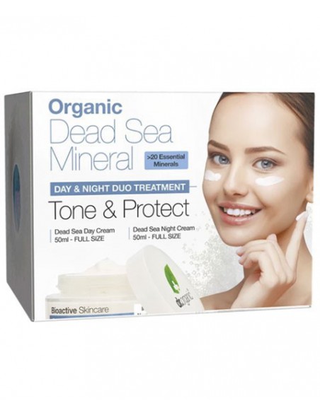 Dead Sea Mineral Tone And Protect Duo Treatment