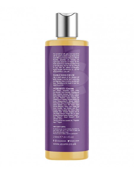 Ayumi Naturals Hibiscus And Tumeric Shampoo Ayumi Naturals Hibiscus And Tumeric Shampoo