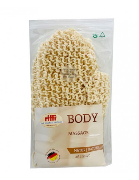 Riffi Hand Made Sisal Body Massage Mitt With Thumb 190 Riffi Hand Made Sisal Body Massage Mitt With Thumb 190