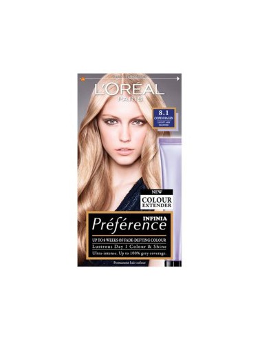 Preference Infinia Permanent Color 8.1 Copenhagen Preference Infinia Permanent Color 8.1 Copenhagen