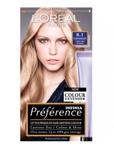 Preference Infinia Permanent Color 8.1 Copenhagen Preference Infinia Permanent Color 8.1 Copenhagen
