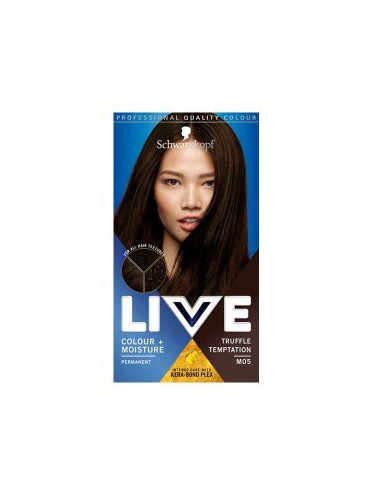 Live Colour Plus Moisture Permanent Hair Colour Truffle Temptation M05