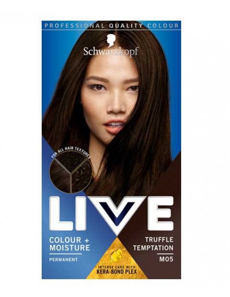 Live Colour Plus Moisture Permanent Hair Colour Truffle Temptation M05 Live Colour Plus Moisture Permanent Hair Colour Truffle Temptation M05