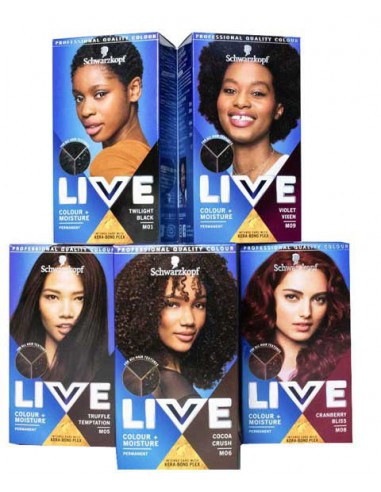 Live Colour Plus Moisture Permanent Hair Colour Cocoa Crush M06 Live Colour Plus Moisture Permanent Hair Colour Cocoa Crush M06