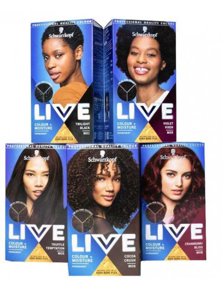 Live Colour Plus Moisture Permanent Hair Colour Cocoa Crush M06 Live Colour Plus Moisture Permanent Hair Colour Cocoa Crush M06