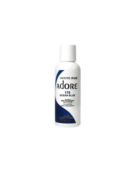 Adore Shining Semi Permanent Hair Color Ocean Blue Adore Shining Semi Permanent Hair Color Ocean Blue