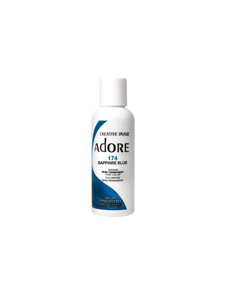 Adore Shining Semi Permanent Hair Color Sapphire Blue Adore Shining Semi Permanent Hair Color Sapphire Blue