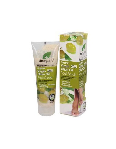 Organic Virgin Olive Oil Foot Scrub