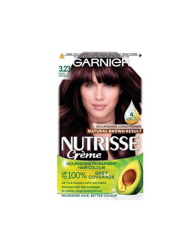 Nutrisse Creme Permanent Nourishing Hair Colour 3.23 Dark Quartz