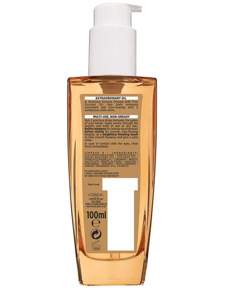 Elvive Extraordinary Oil With Coconut Oil