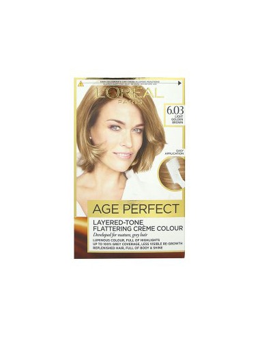 Age Perfect Layered Tone Flattering Creme Colour 6.03 Light Golden Brown