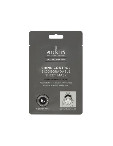 Oil Balancing Shine Control Biodegradable Sheet Mask