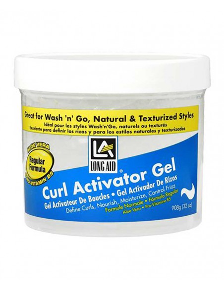 Long Aid Curl Activator Gel Regular Formula Long Aid Curl Activator Gel Regular Formula