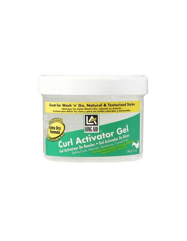 Long Aid Curl Activator Gel Extra Dry Formula