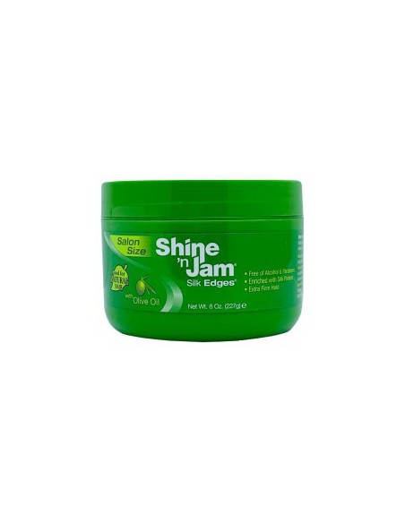 Shine N Jam Silk Edges With Olive Oil Shine N Jam Silk Edges With Olive Oil