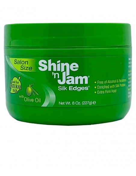 Shine N Jam Silk Edges With Olive Oil Shine N Jam Silk Edges With Olive Oil