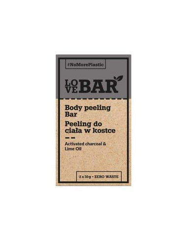 Body Peeling Bar With Activated Charcoal And Lime Oil Body Peeling Bar With Activated Charcoal And Lime Oil